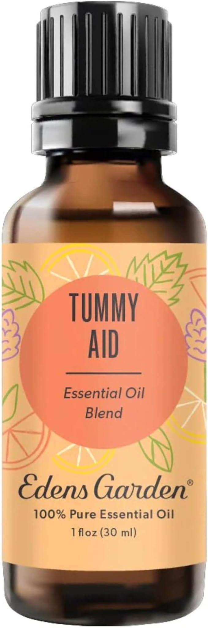 Edens Garden Tummy Aid Essential Oil Blend- 100% Pure Premium Grade, Undiluted, Natural, Therapeutic, Aromatherapy, The Best for Skin, Humidifiers, Kid Safe 30 ml (1 fl oz)