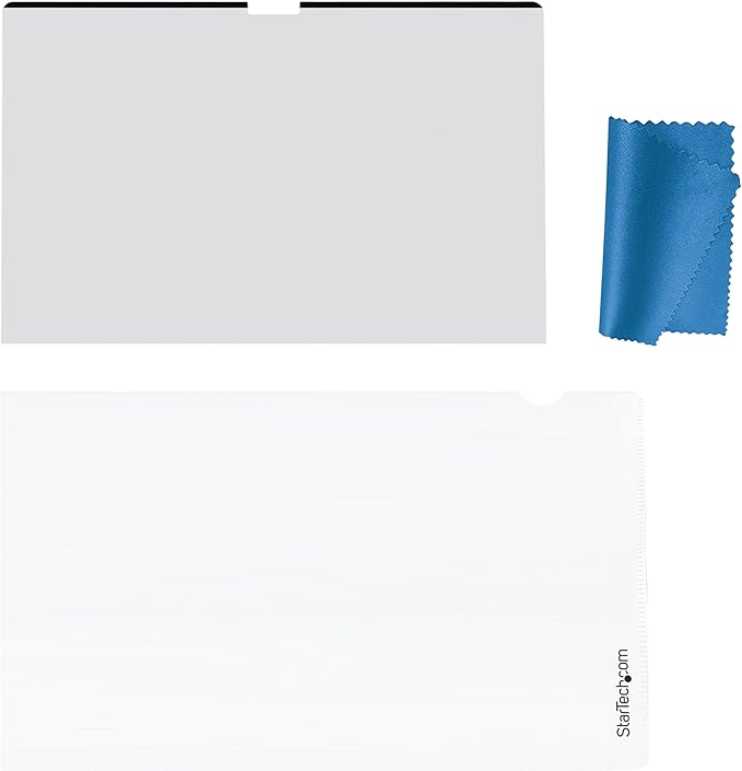 StarTech.com 13.3in Flip-Over Laptop Privacy Screen for MacBook Pro, Anti-Glare and Blue Light Reduction Privacy Filter