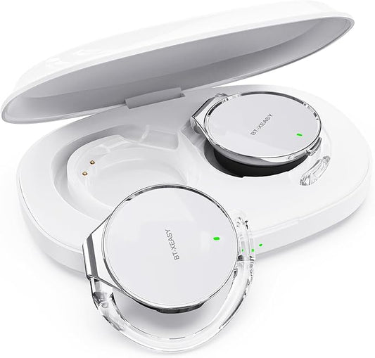 Open Ear Headphones Wireless 52hrs Bluetooth 5.4 Over Ear Hooks Headphones Earbuds with Microphone Ear Clip Earbuds Simultaneously Connect 2 Devices Clip on Earphones