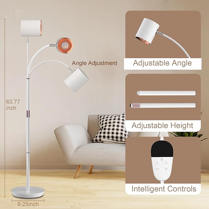 Red Light Therapy for Body with Stand, 660nm&850nm&940nm, COB Chip Designed, Infrared Light Therapy for Face, Knee, Back