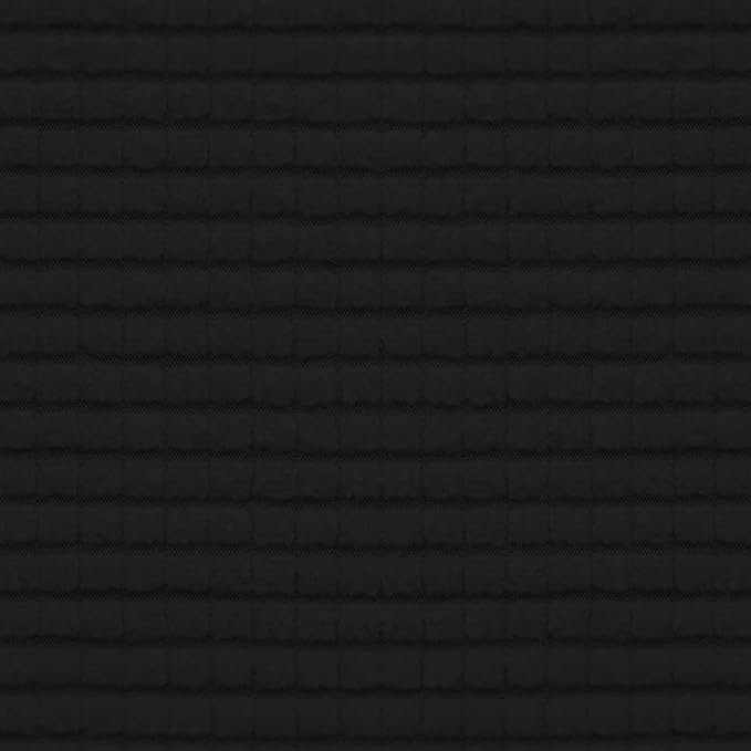 Easy-Going Stretch 3 Pieces Couch Cushion Covers for Sectional Sofa Left/Right L Shape Chaise Lounge Sofa Seat slipcover Anti-Slip Sofa Cover Soft (2 Seater + 1 Chaise, Black)