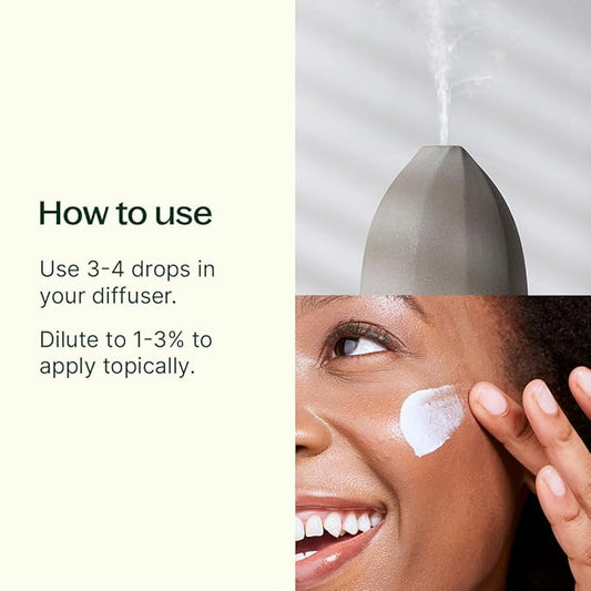 Plant Therapy Organic Frankincense Frereana Essential Oil 100% Pure, USDA Certified Organic, Undiluted, Natural Aromatherapy, Therapeutic Grade 10 mL (1/3 oz)