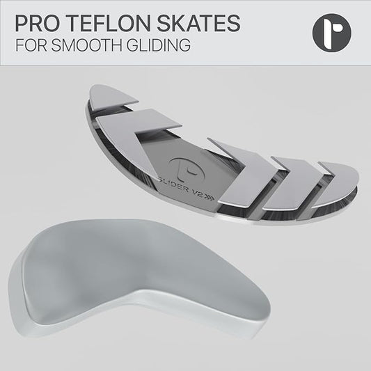 Glider V3 2025 - The Original Ergonomic Gliding Palm Rest, Sliding Wrist Pad That Moves with Your Mouse, Physician Designed for Carpal Tunnel Syndrome, Lightweight Wrist Rest (Gray)