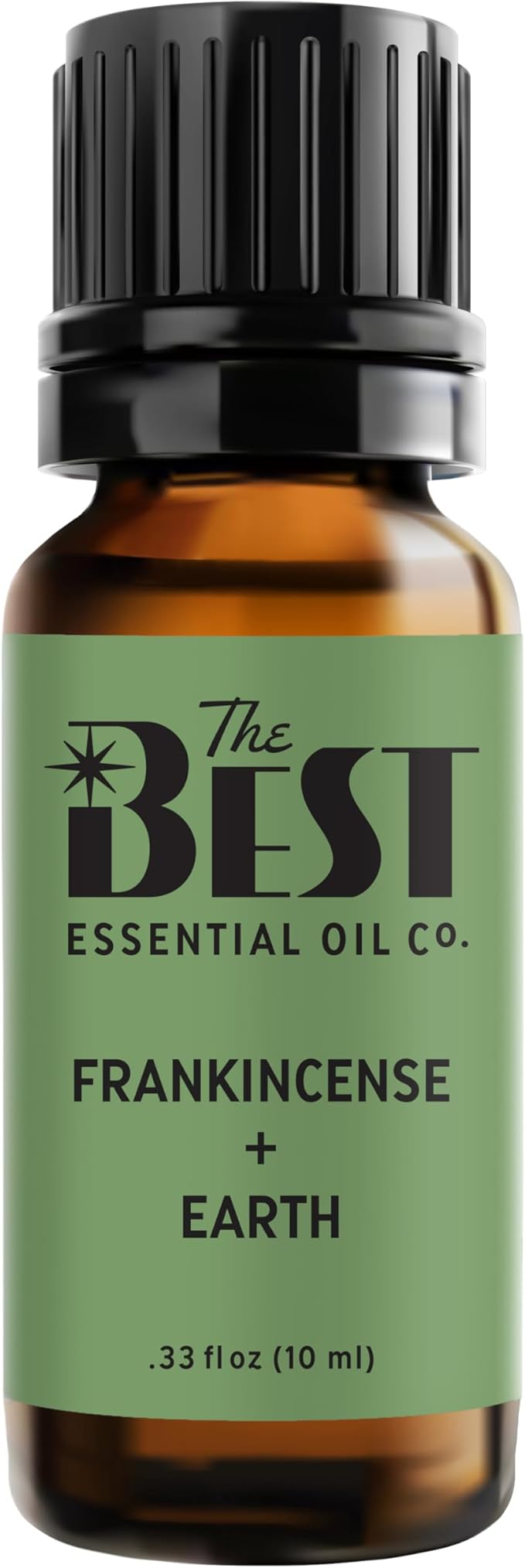 The Best Frankincense + Earth Essential Oil Blend- Premium Grade- 100% Pure & Natural for Aromatherapy, Diffuser, Spa, Massage, Air Freshener- 10 ml (.33 fl oz)