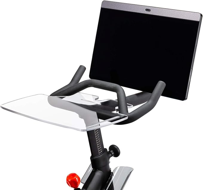 TFD The Tray+ | Compatible with Peloton Bike+ (Plus Model ONLY), Made in The USA, Laptop & Desk Tray Holder | Designed with Premium Grade Acrylic Materials - The Ultimate Peloton Accessories