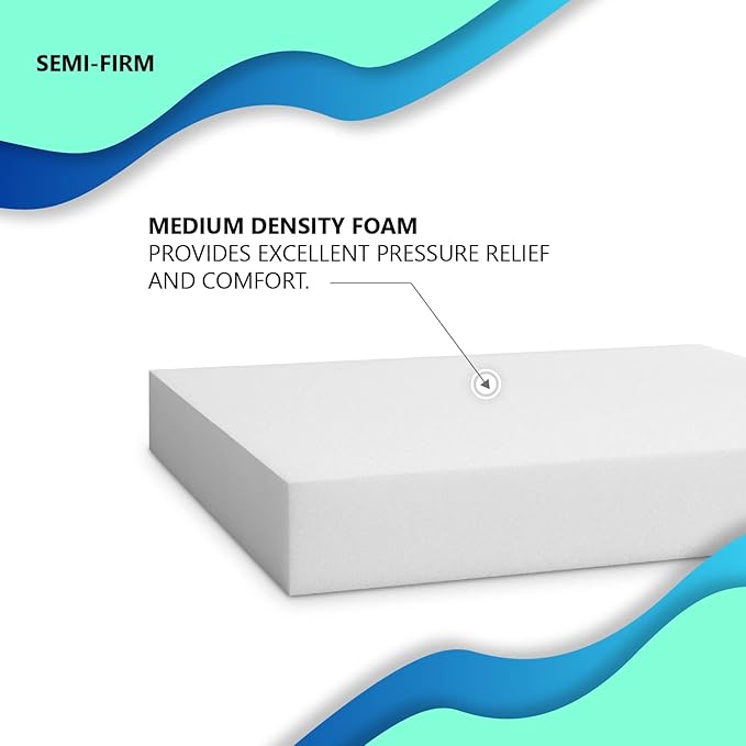 NYOrtho Wheelchair Seat Cushion – Firm, Non-Slip, Water-Resistant Seat Pressure Relief – Ideal Wheelchairs, Office Chairs - Car Seats 16" x 16" x 3"