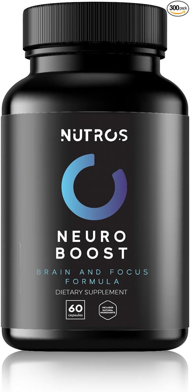 Neuro Boost | Nootropic - Supports Memory and Improves Mood and Mental Clarity | 60 Capsules