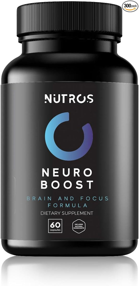 Neuro Boost | Nootropic - Supports Memory and Improves Mood and Mental Clarity | 60 Capsules