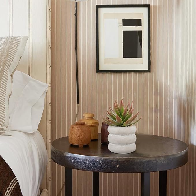 Fake Plants Succulents Artificial Agave Succulent Plants Faux Aloe Plant in White Glaze Ceramic Pot Indoor Outdoor Home Decor Table Shelf Desk Modern Home Office Living Room Table Bathroom Decoration