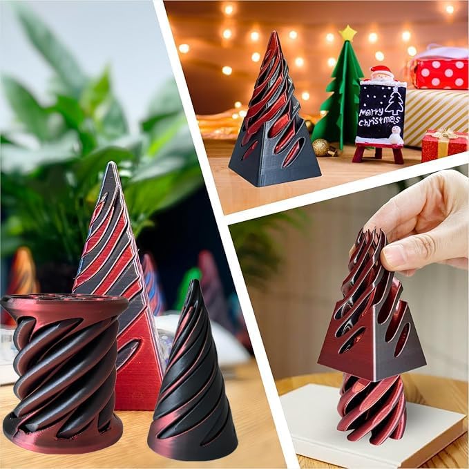 3 Packs Impossible Cone,Spiral Cone Fidget Toy,Impossible Cones passthrough Impossible Pyramid for Relaxing,Spiral Fidget Toy passthrough Impossible Cone,Birthday for Adults & Kids