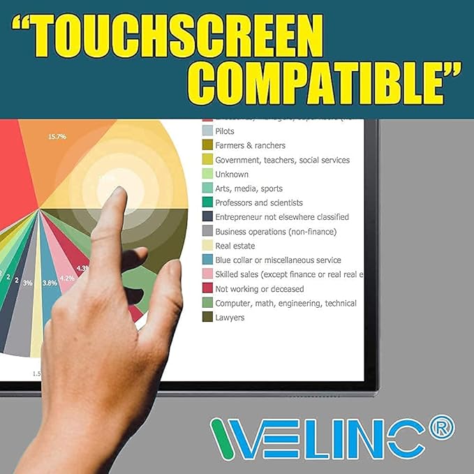 14.0 Inch - 16:9 Aspect Ratio - Laptop Privacy Screen Filter for Widescreen Laptop - Notebook - Anti-Glare - Anti-Scratch Protector Film for Data confidentiality