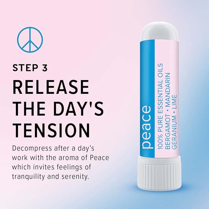 MOXE Daily Aromatherapy Nasal Inhalers Set, All Day Aromatherapy, Therapeutic Grade Essential Oils, Easy & Safe, Leakproof, Portable, Clear Congestion, Improve Energy, Naturally Calming & Relaxing