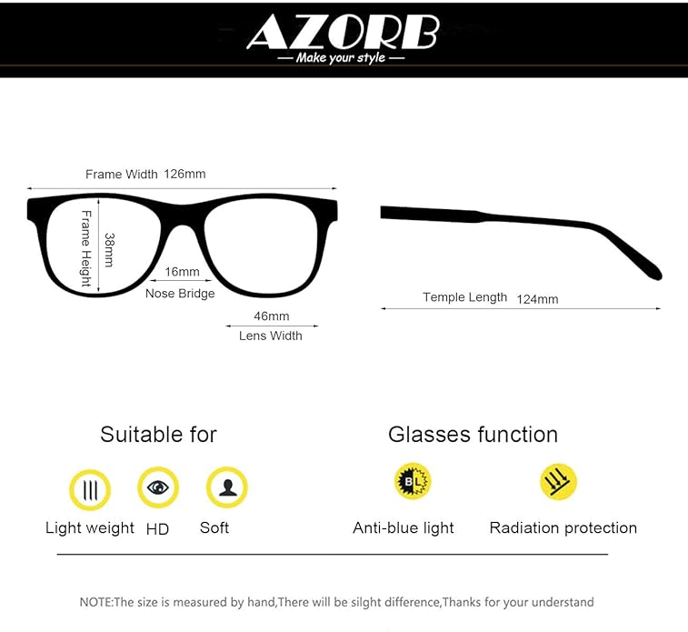 AZorb 2Pack Kids Blue Light Blocking Glasses - TR90 Unbreakable Computer Screen Glasses for Boys & Girls