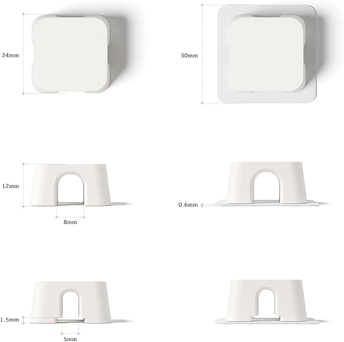 Magnetic Cable Organizer – Desktop Multipurpose Cord Keeper & Cable Management Clip for Home & Office