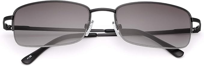 YIMI Full Lens Spring Hinges Reading Glasses UV400 Protection Sun Readers Computer Blue Light Blocking Glasses for Men Women