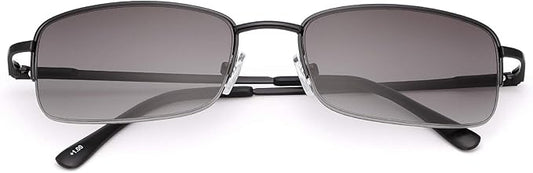 YIMI Full Lens Spring Hinges Reading Glasses UV400 Protection Sun Readers Computer Blue Light Blocking Glasses for Men Women