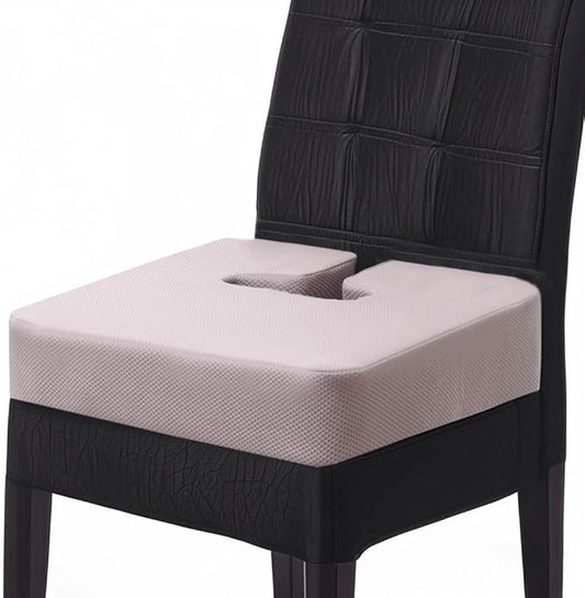 Extra Thick Office Chair seat Cushion, Back and Hip Pads, Non-Slip seat Cushion for Long Hours in wheelchairs/Cars and Dining Chairs.