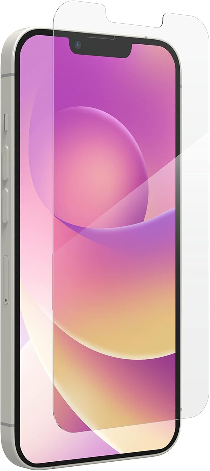 ZAGG Glass Elite Anti-Glare Screen Protector for Apple iPhone 16e/ 14/13/ 13 Pro - 5X Shatter Protection, Anti-Fingerprint Technology, InvisibleShield, Easy to Install