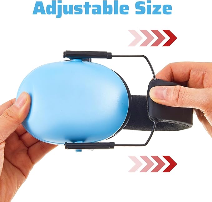 Amylove 60 Pcs Kids Ear Protection Noise Cancelling Headphones Noise Reduction Ear Muffs 27dB Hearing Protection (12 Colors)