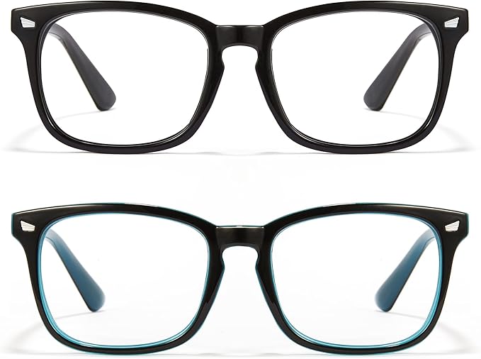 Cyxus Blue Light Glasses for Men Women Reduce Eye Strain UV Blocking for Computer Screen 8082
