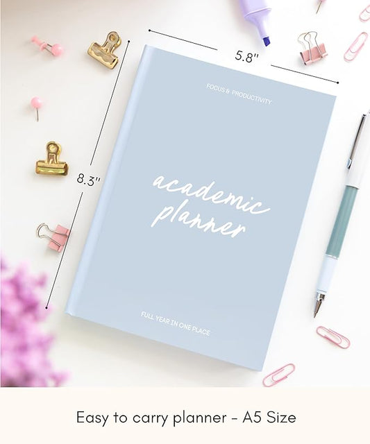 Lamare Academic Planner 2025-2026 – Undated Weekly College Student Planner 2025-2026 For Homeschool, High School, College & Nursing Students