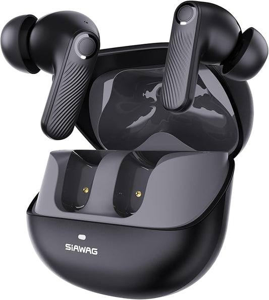 Wireless Earbuds 5.4 Bluetooth Headphones 100H Bluetooth Earbuds Active Noise Cancelling Earphones in-Ear Earbud with 4 ENC Noise Cancelling Mic IP5 Waterproof Earphones for Android iOS