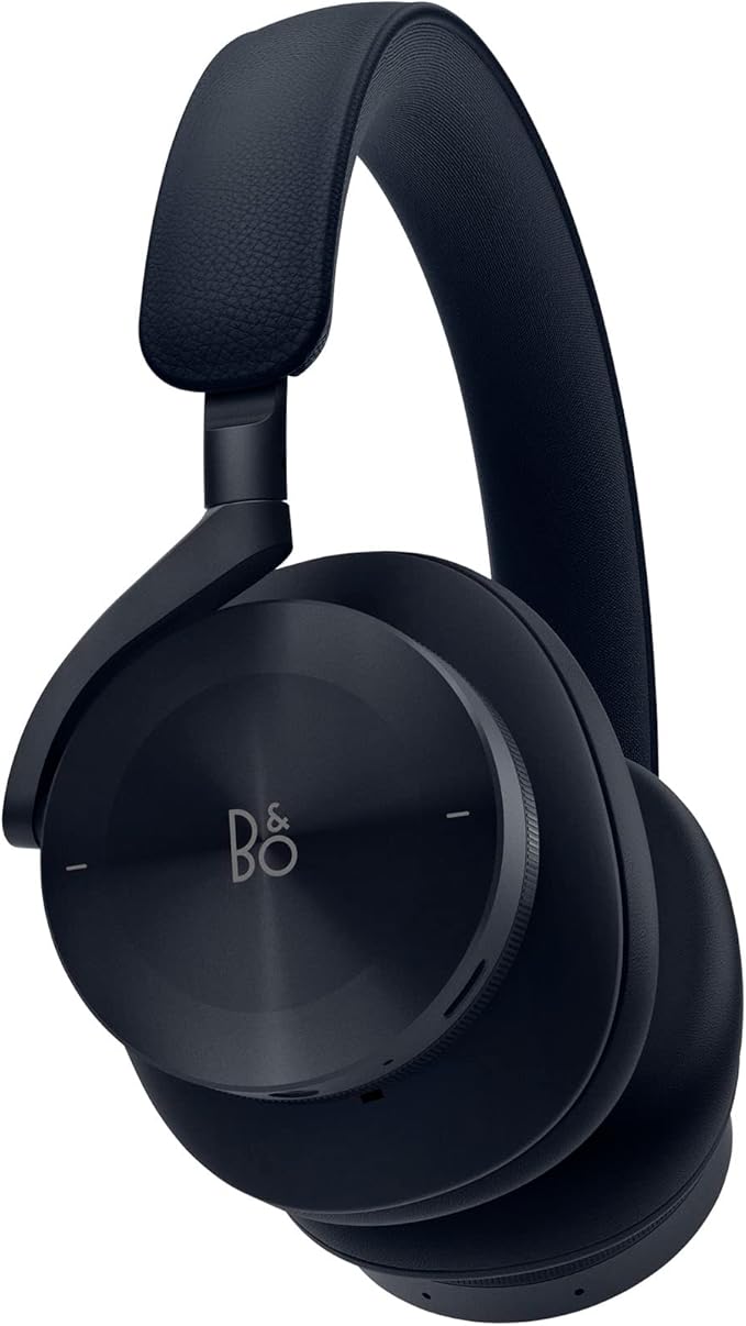 Bang & Olufsen Beoplay H95 Premium Comfortable Wireless Active Noise Cancelling (ANC) Over-Ear Headphones with Protective Carrying Case, Navy