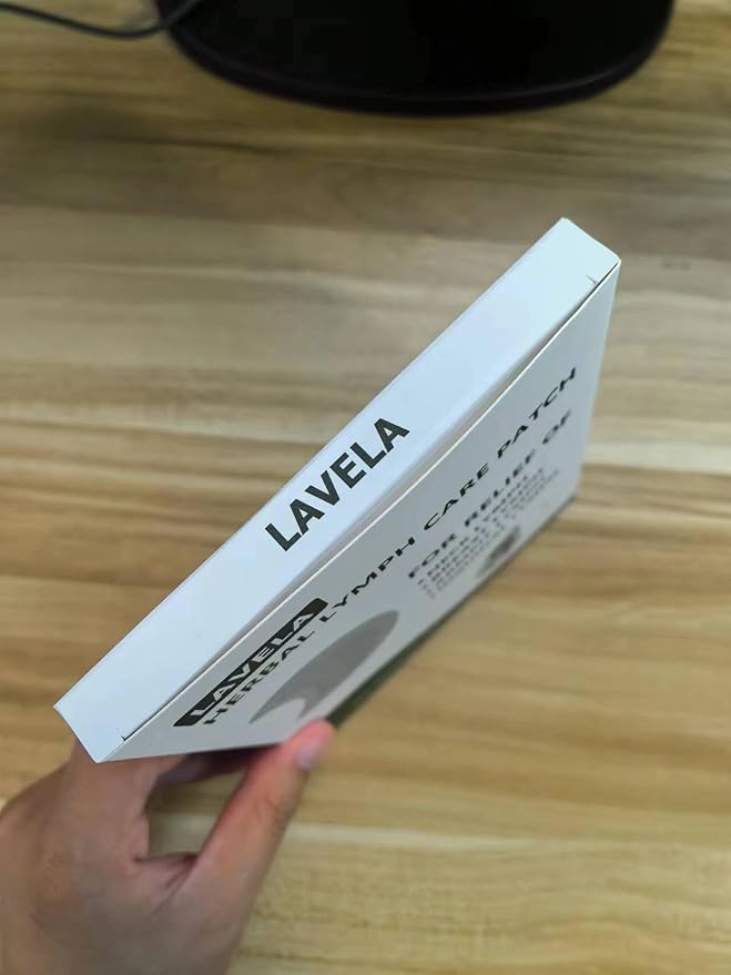 LAVELA 10 Pcs Lymphatic Drainage Patch Herbal Lymph Care Patch Lymph Node Patch Lymphatic Massage