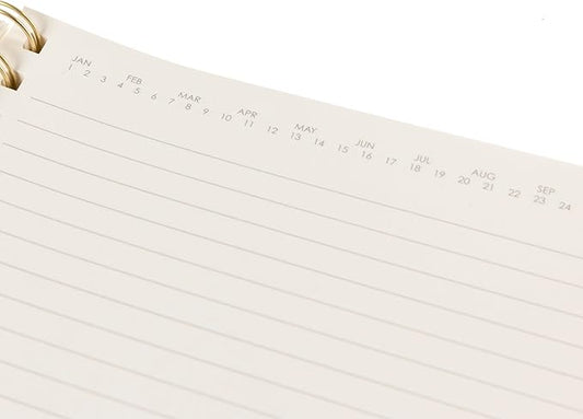 Graphique Apollo Vegan Leather Journal, Spiral Notebook for Writing, 192 Lined Pages, 8” x 10”