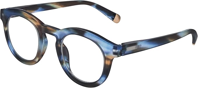 Peepers by PeeperSpecs Oprah's Favorite Women's Round Stardust Blue Light Blocking Reading Glasses