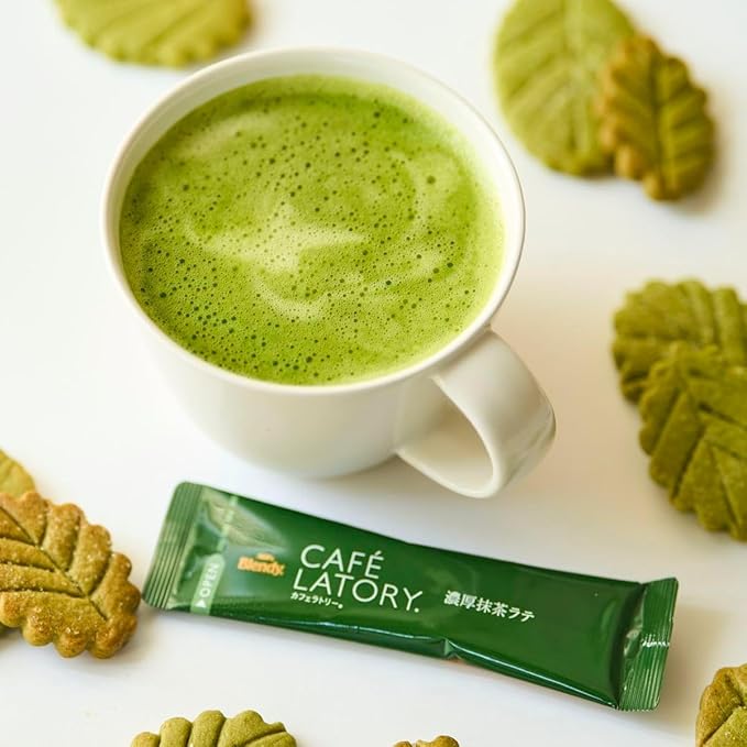 Blendy Stick Cafe Latory Rich Matcha Latte 16 Sticks Matcha Powder