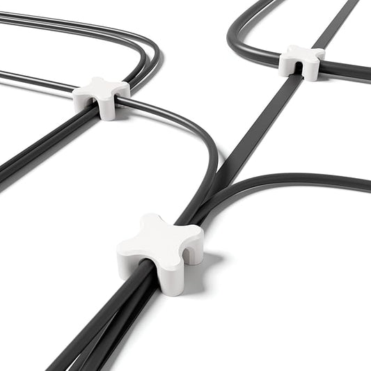 Magnetic Cable Organizer – Desktop Multipurpose Cord Keeper & Cable Management Clip for Home & Office