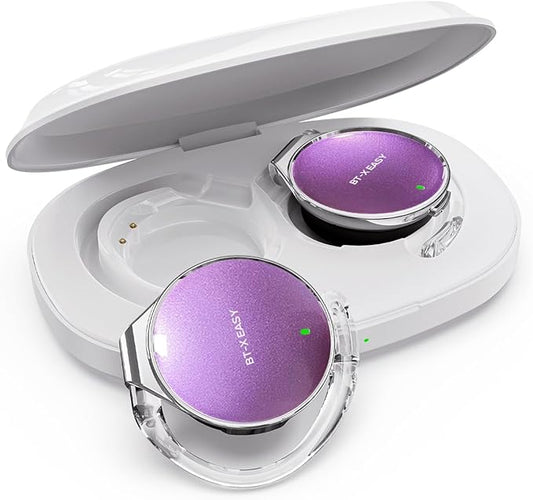 On Ear Headphones Bluetooth 5.4 with Ear Hooks, 52Hrs Playtime, Clip on Earphones, USB-C Charging, Open-Ear Earbuds, Dual Device Pairing, Sweatproof Wireless Headphones for Running/Gym/Workout