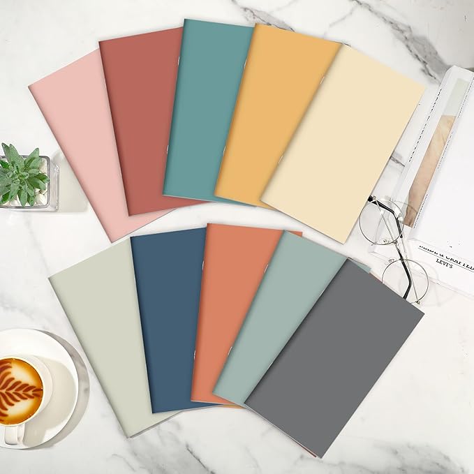 Qilery 100 Pcs 2025-2026 Daily Weekly Planner Bulk Christmas Employee Appreciation Gifts Small Pocket Journal to Do List Goals Notepad for Coworkers Teacher Students Team (Bright Color)