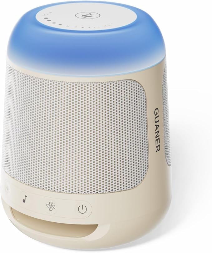 White Noise Machine for Sleeping with Night Light，Baby Sound Machine– 29 Soothing Sounds，Rechargeable White Noise Machine for Kids Adults Sleep, Portable Lullaby Machine Baby Soother