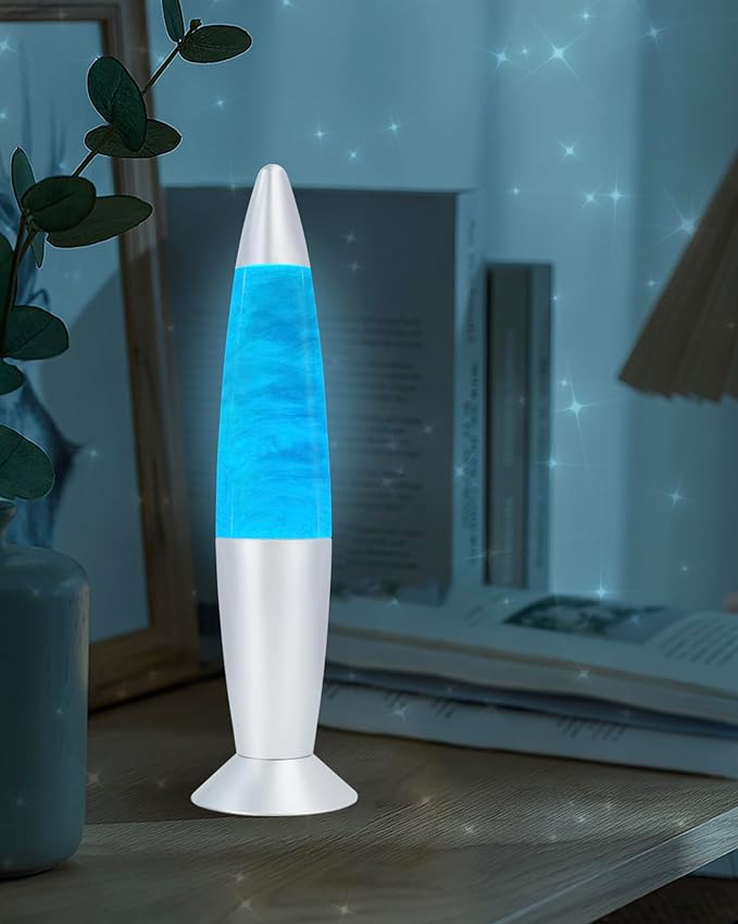 Glitter Lamp with 25W Bulb Glitter Motion Lamp for Adults and Kids Night Light Relaxing Soothing and Fun Perfect Gifts for Holiday and Party Christmas Thanksgiving Day Decoration