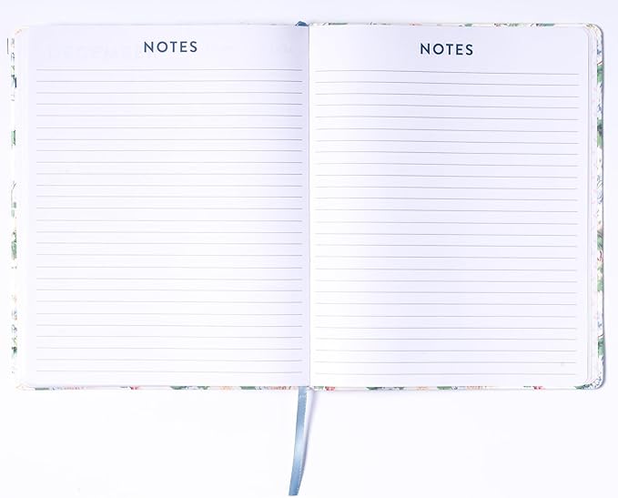 Eccolo 2025-2026 Large Agenda Planner, 18 Month, Yearly, Monthly & Weekly Views, Reminders, Goals Tracker (Flexi-Cover - 8 x 10")