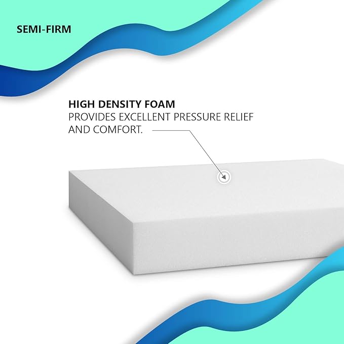 NYOrtho Wheelchair Cushions - Firm Wheelchair Seat Cushions For Seniors - Non-Slip Cover - Water-resistant - Office Chair Cushions - Wheelchair Cushions For Pressure Relief - Pain Relief - Made in USA