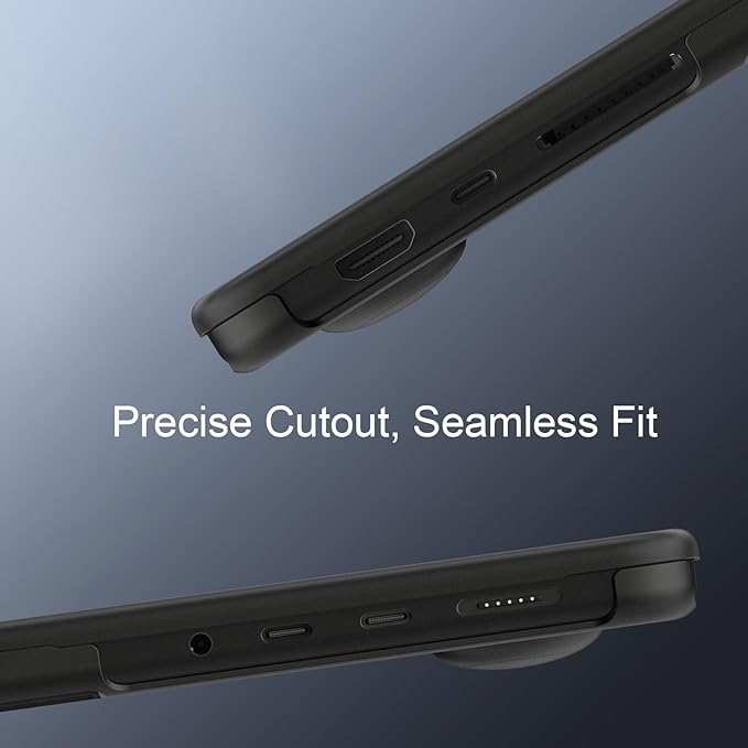 AKIT Compatible with MacBook Pro 16 inch Case 2025 2024-2021 M4 M3 M2 M1 Pro Max A3403 A3186 A2991 A2780 A2485, [Anti-Cracking] Hard Shell Laptop Case&Keyboard Cover&Screen Protector, Black