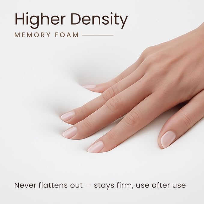 Sleepavo Pink Memory Foam Seat Cushion for Office Chair - Pillow for Sciatica, Coccyx, Back, Tailbone & Lower Back Pain Relief - Orthopedic Chair Pad for Lumbar Support in Office Desk, Car, Airplane