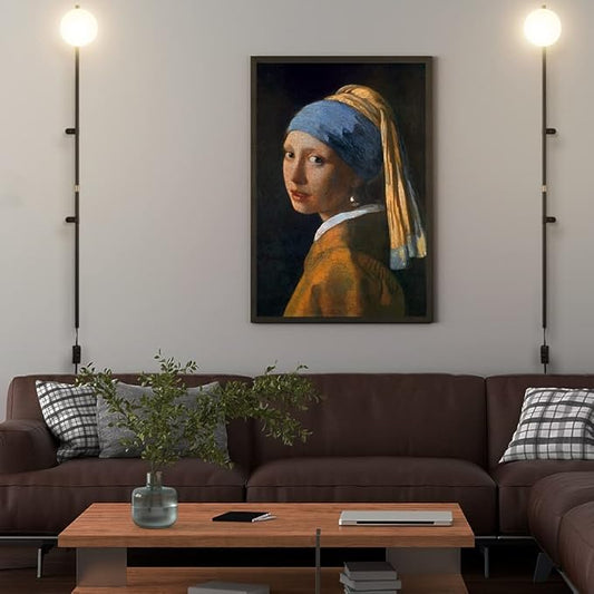 Long Wall Sconces Set of Two, Plug in Wall Sconces Globe Shade Indoor Wall Light, Wall Mounted Lamp with Plug in Switch, Wall Lamp for Bedroom Living Room Study Hallway Bedside Corner