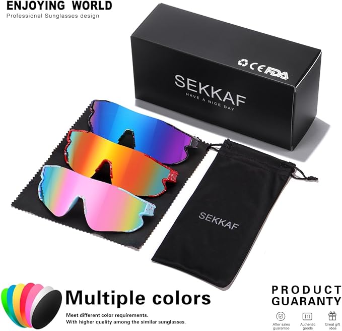 Kids Baseball Sunglasses for Boys Girls Youth Softball Cycling Sports Sunglasses UV400 Protection Age 5-12