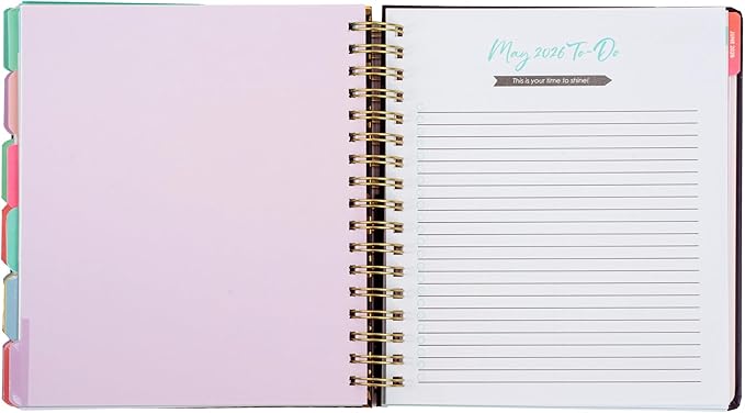 Votum August 2025 to January 2027 Large Back to School Academic Planner- Daily, Weekly & Monthly Organizer with Pens, Stickers, Sticky Notes, and a Sturdy Cover - Life is Good