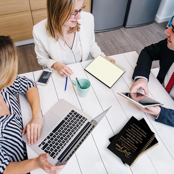 Best Team 160 Blank Pages Spiral Notebook, Teamwork Gifts for Staff, Employee Thank You Gifts, Dream Team Gifts for Colleagues, Team Member Gifts, Appreciation Gifts for Coworker Colleagues
