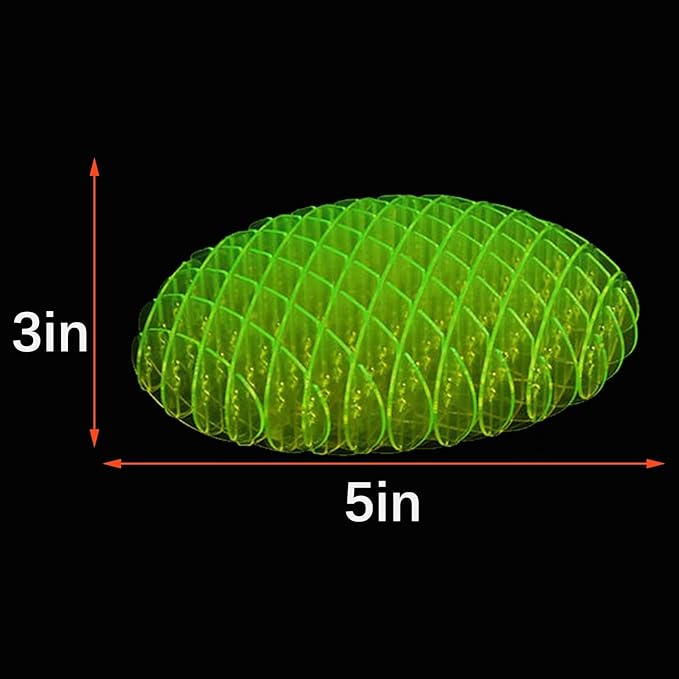 Fidget Worm Toy, Cool Toy Worm Big Fidget Toy, Green Cute Worm Shaped Ornament, Funny Pocket Worm Fidget Toy Weird Sensory Toy Portable for Adults Children