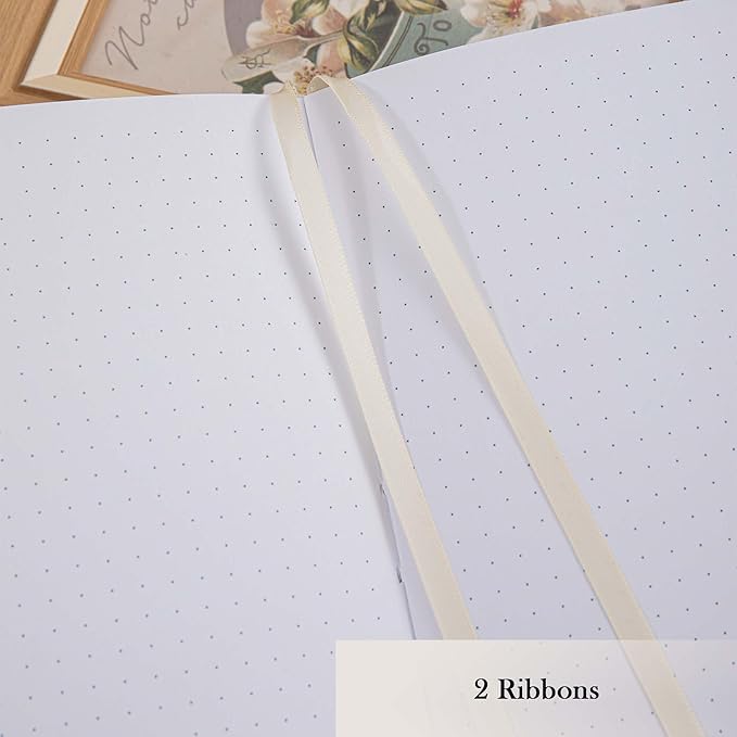 Bullet Dotted Journal, No Bleed Thick 160gsm Dotted Journal, A5 Dot Notebook, 5.8 X 8.2 IN, Hardcover Notebooks for Personal Organizers