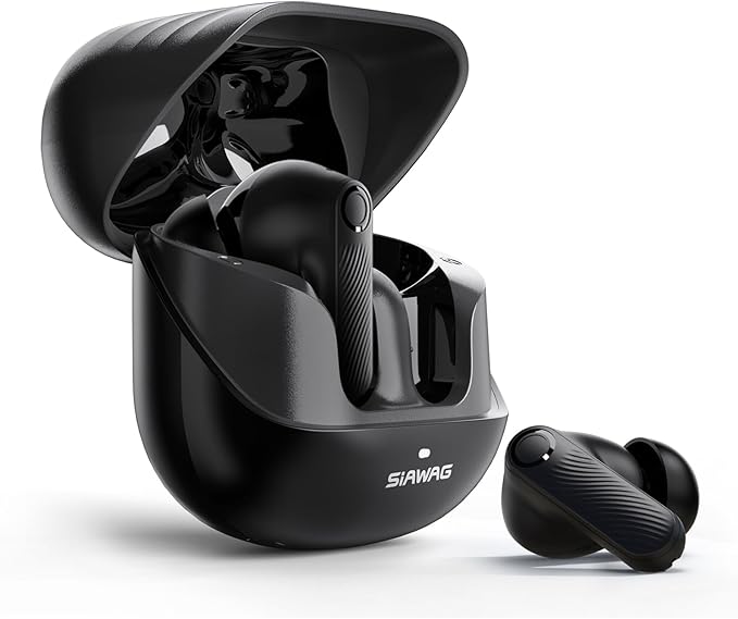 Wireless Earbuds 5.4 Bluetooth Headphones 100H Bluetooth Earbuds Active Noise Cancelling Earphones in-Ear Earbud with 4 ENC Noise Cancelling Mic IP5 Waterproof Earphones for Android iOS