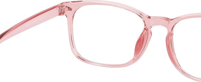 Blue Light Glasses for Woman Men | 99% Blue Light Blocking Glasses | Computer Glassess | Night Driving | Gaming | TV Phone Screen Reader Square Frame | Anti Eyestrain & UV Glare Protection