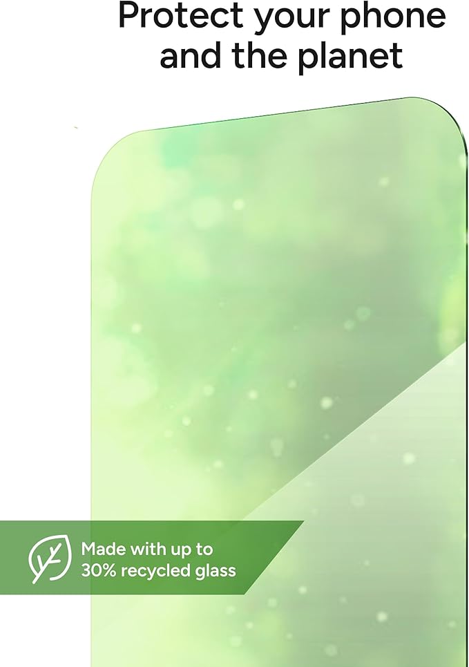 ZAGG XTR4 Screen Protector for iPhone 16 Pro - 11x Stronger Tempered Glass, Blue Light Filtration, Anti-Reflective Technology, Graphene Reinforced, InvisibleShield, Easy Dust-Free Installation