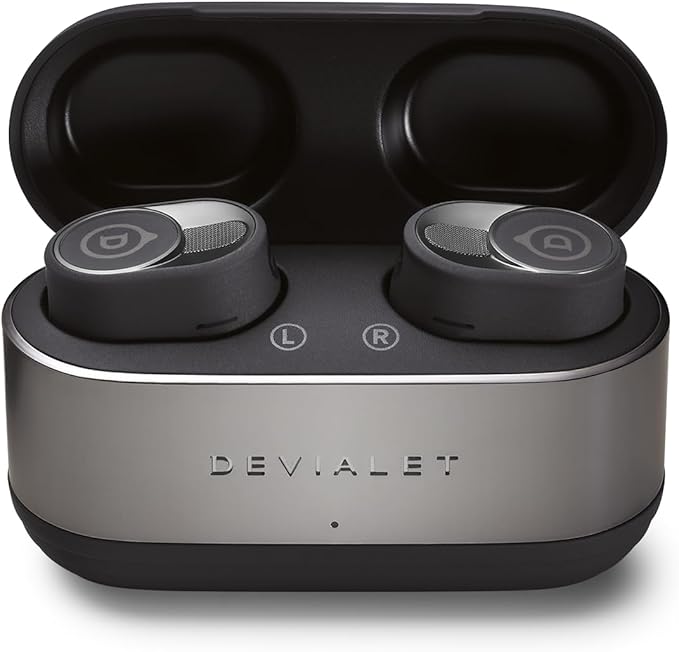 Devialet - Gemini II True Wireless Earbuds - Iconic White - Audiophiles - Daily Music & Commute - Pristine Audio Fidelity Sound Clarity and Effective Noise Cancellation.